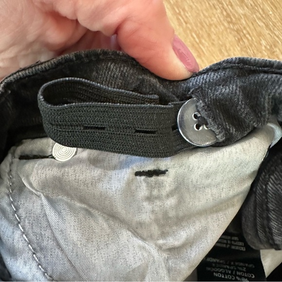 Hudson Kids Dark Wash Distressed High Rise Straight Leg Denim Jeans Sz 12 GUC - Picture 7 of 11